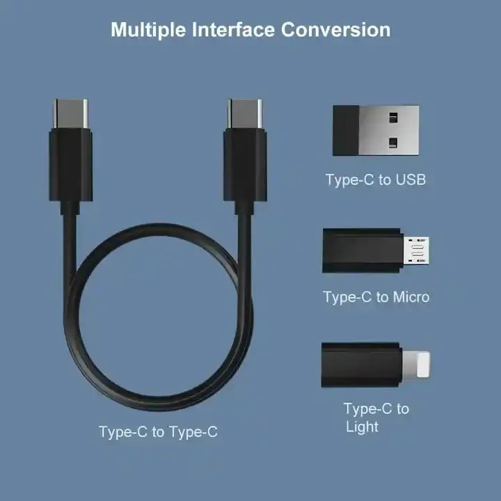 Multifunctional fast charging data cable storage box